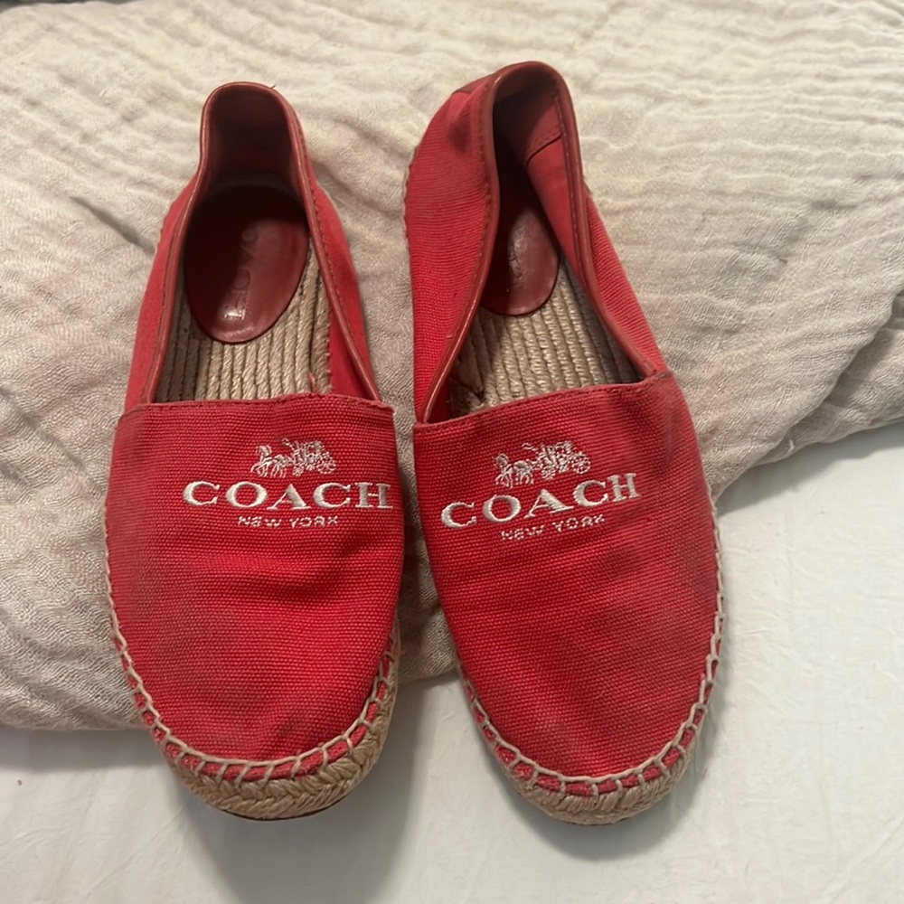Coach Canvas Rhonda Espadrille